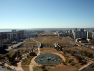 Main square in Brasília